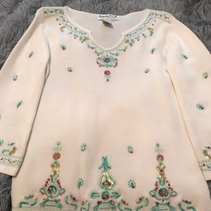 Cute Joseph A embellished sweater